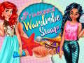 խաղ Jasmine and Ariel Wardrobe Swap