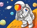 խաղ Coloring Book: Spaceman 2