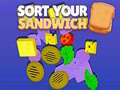 խաղ Sort Your Sandwich