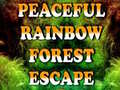 խաղ Peaceful Rainbow Forest Escape 