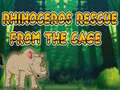 խաղ Rhinoceros Rescue from the Cage