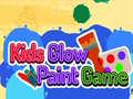 խաղ Kids Glow Paint Game