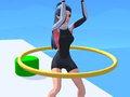 խաղ Hula Hoop Race
