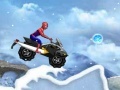 խաղ Spiderman Snow Scooter