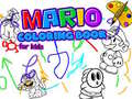 խաղ Mario Coloring Book for kids