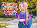 խաղ Trendy College Girl
