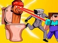 խաղ Skibidi Toilet and Nubik Survivors
