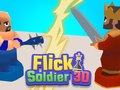 խաղ Flick Soldier 3D