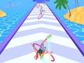 խաղ Hula Hoop Race