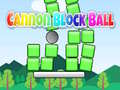 խաղ Cannon Block Ball