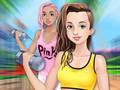 խաղ Fitness Girls Dress Up