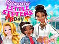 խաղ Princesses Little Sisters Day