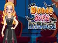 խաղ Blonde Sofia In Black