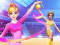 խաղ Gymnastics Girls Dress Up Game