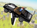 խաղ Flying Car Game Police Games