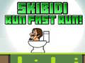 խաղ Skibidi Run Fast Run!
