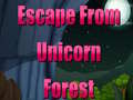 խաղ Escape From Unicorn Forest