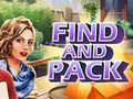 խաղ Find and Pack