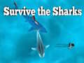 խաղ Survive the Sharks