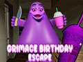 խաղ Grimace Birthday Escape