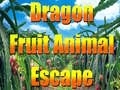 խաղ Dragon Fruit Animal Escape