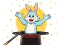 խաղ Coloring Book: Magic Rabbit