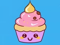 խաղ Coloring Book: Cupcake