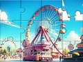 խաղ Jigsaw Puzzle: Amusement-Park