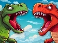 խաղ Dino World: Merge & Fight