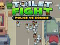 խաղ Toilet fight Police vs zombie