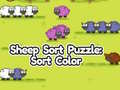 խաղ Sheep Sort Puzzle: Sort Color