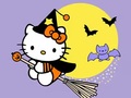 խաղ Coloring Book: Kitty Halloween