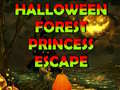 խաղ Halloween Forest Princess Escape