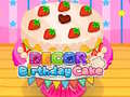 խաղ Decor: Birthday Cake