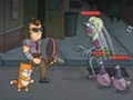 խաղ Senya and Oscar vs Zombies