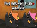 խաղ Find Halloween Little Witch Girl
