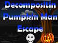 խաղ Decomposition Pumpkin Man Escape 