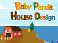 խաղ Baby Panda House Design