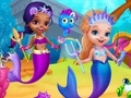 խաղ Cute Mermaid Dress Up