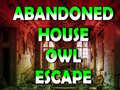 խաղ Abandoned House Owl Escape
