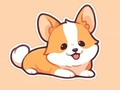 խաղ Coloring Book: Corgi