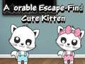 խաղ Adorable Escape Find Cute Kitten