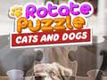 խաղ Rotate Puzzle - Cats and Dogs