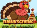 խաղ Thanksgiving Spot the Difference