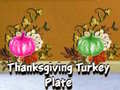 խաղ Thanksgiving Turkey Plate