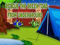 խաղ Rescue The Green Toad From Underground