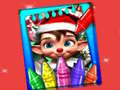 խաղ Christmas Elves Coloring Game