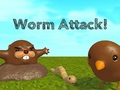 խաղ Worm Attack!