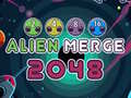 խաղ Alien Merge 2048