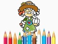 խաղ Coloring Book: Scarecrow